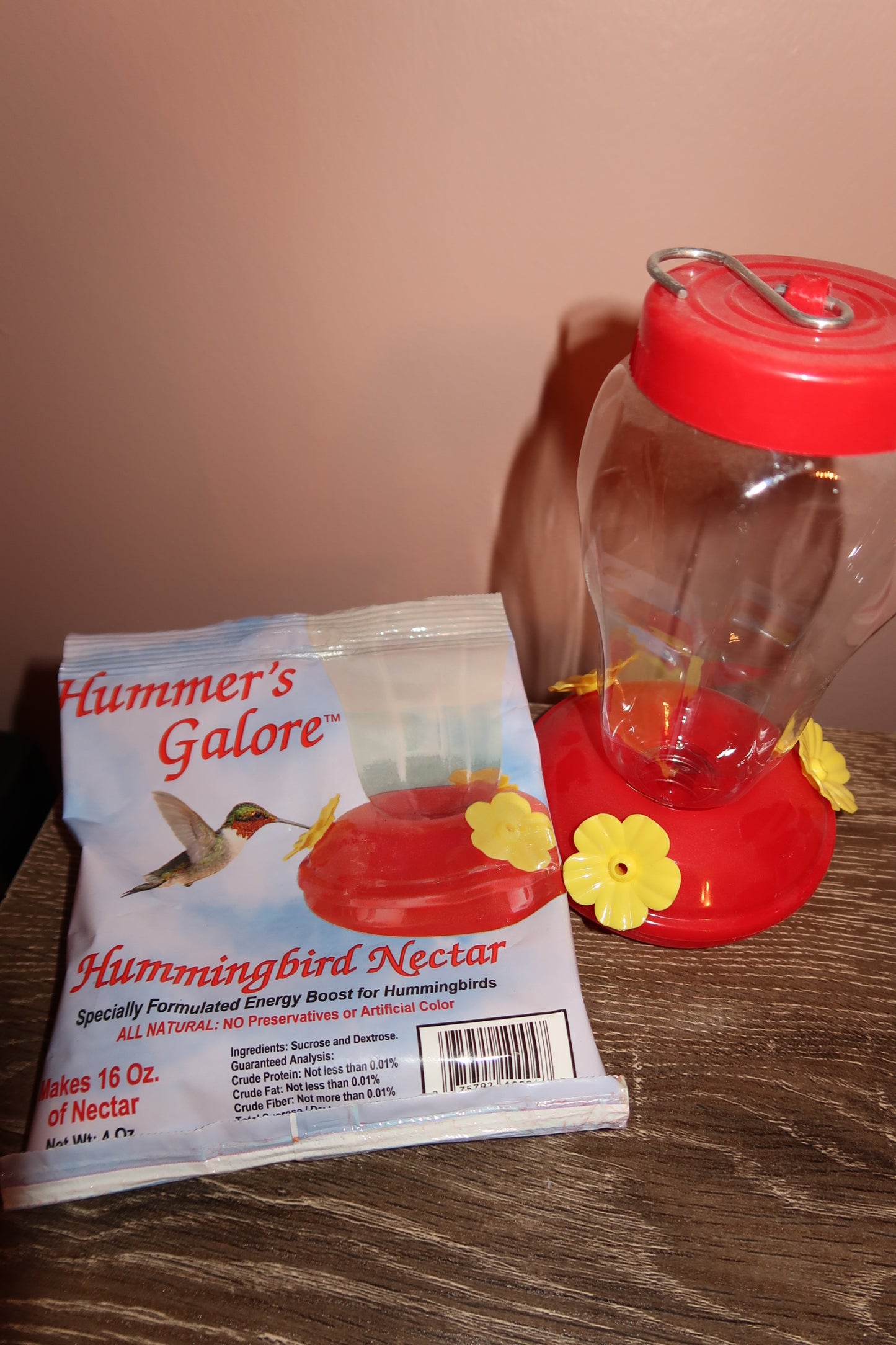 🌸Sweet Summertime Hummingbird Feeder & Food🌸