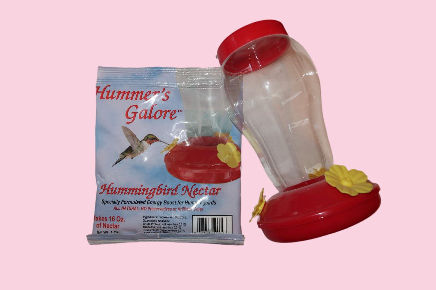 🌸Sweet Summertime Hummingbird Feeder & Food🌸