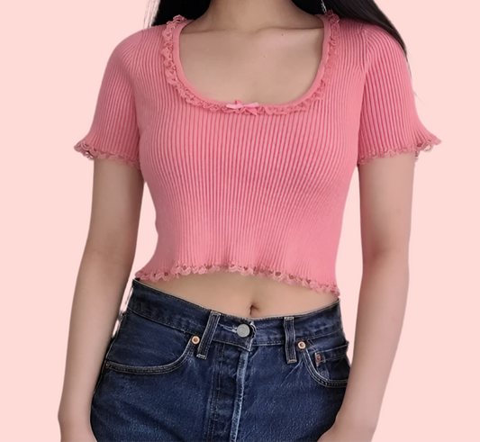 💖Pretty In Pink Top💖